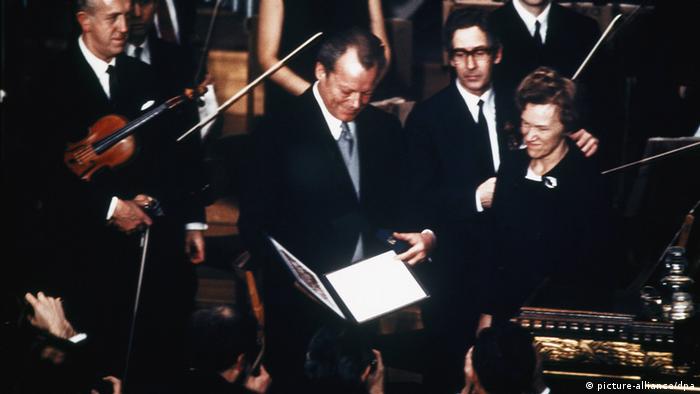 20 de Outubro de 1971: Willy Brandt ganha o Prêmio Nobel da Paz