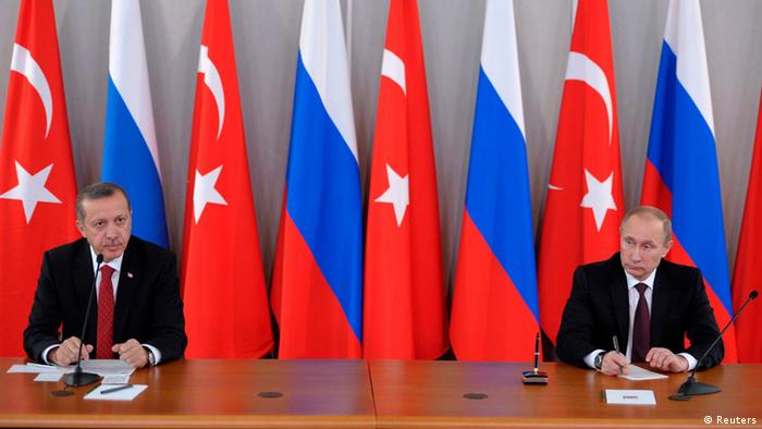 Putin and Erdogan at a meeting in St. Petersburg in November 2013
Photo: REUTERS/Aleksey Nikolskyi/RIA Novosti/Kremlin 