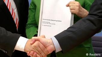 Κυβερνητική συμφωνία CDU και SPD 
