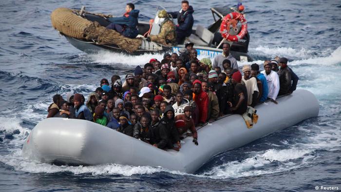 Flüchtlinge Mittelmeer 28.11.2013