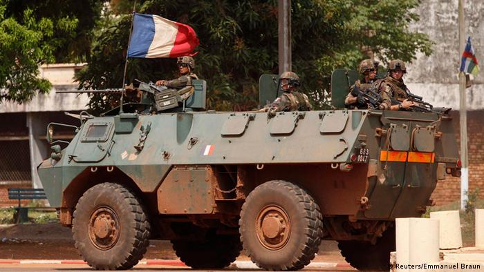 Exército da França inicia operação na República Centro-Africana
