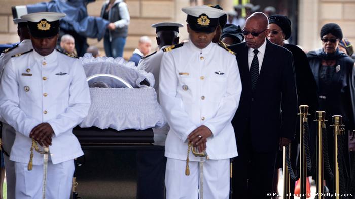 Jacob Zuma pays last respects to Nelson Mandela