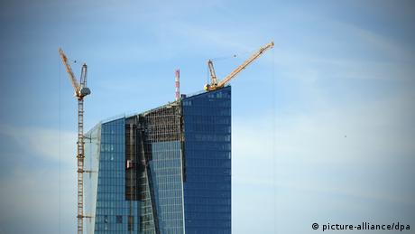 Bildergalerie Top Themen EU 2014 Neubau EZB europäische Zentralbank Frankfurt am Main Deutschland