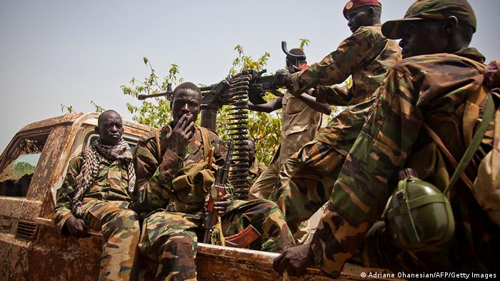 South Sudan soldiers