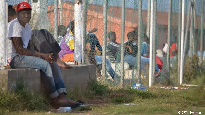 Lampedusa Flüchtlinge Lager Mineo