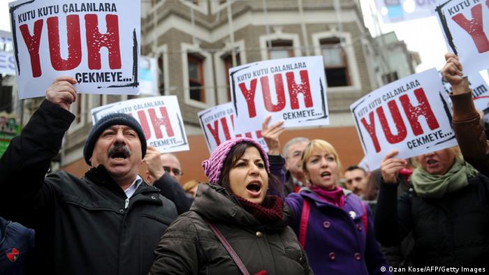 Protests in Istanbul 29.12.13