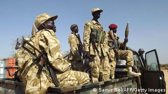 Konflikt im Südsudan Regierungssoldaten 25.12.2013