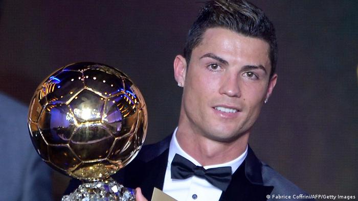 Preisverleihung Weltfußballer 2013 Cristiano Ronaldo