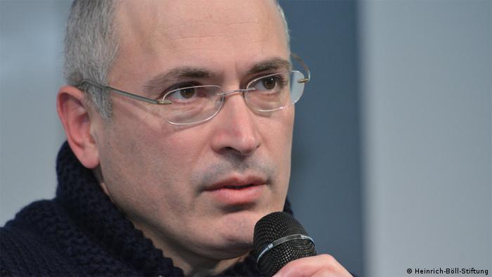 Михаил Ходорковский в фонде имени Бёлля 19 января 2014 года