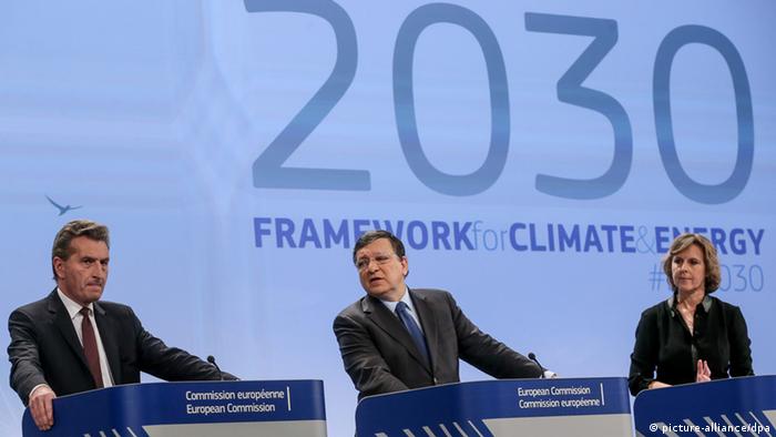 EU Klimaziele 2030 PK 22.01.2014