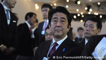 Schweiz Japan World Economic Forum 2014 Shinzo Abe 