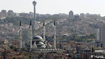 Türkei Blick auf die Stadt Ankara