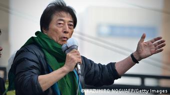 Morihiro Hosokawa Wahlen Tokio Japan 