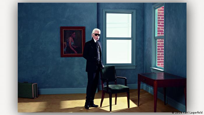 Autoportret, rad Karla Lagerfelda izložen u Esenu