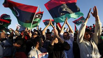 Libyen Feier Jahrestag 3 Jahre ohne Gaddafi in Tripoli