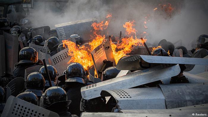 Protests in Kyiv. Photo: Reuters