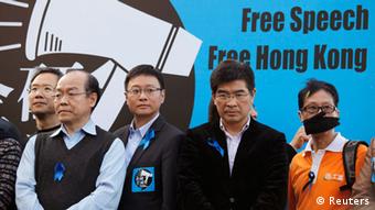 Journalisten Protest Hongkong
