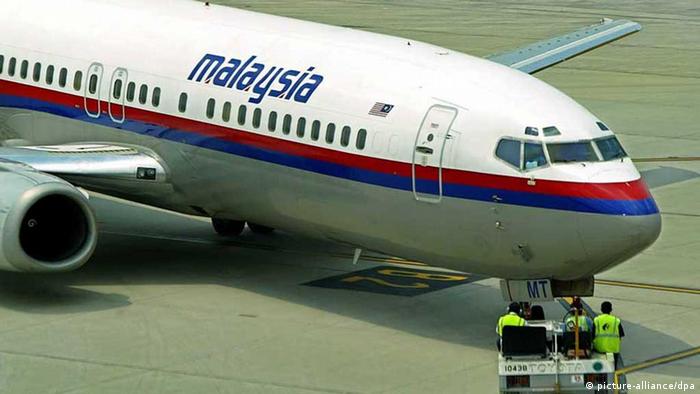 Boeing der Malaysia Airlines