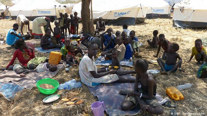 UNHCR Flüchtlingslage in Gambella Äthiopien 