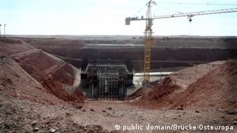 Construction work at the Oyu Tolgoi copper and gold mine in Mongolia (Photo: public domain/Brücke-Osteuropa)

