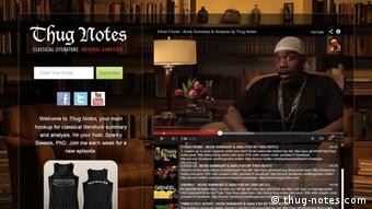thug-notes.com (Screenshot)