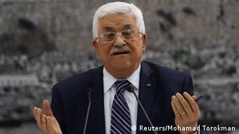 Rais wa mamlaka ya ndani ya Palestina Mahmoud Abbas
