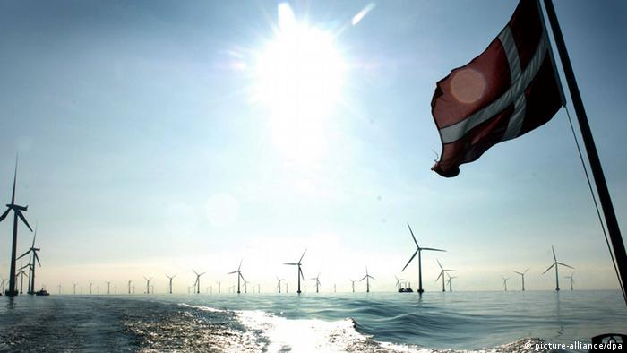 Offshore-Windpark von Eon vor Dänemark (Foto: DPA).