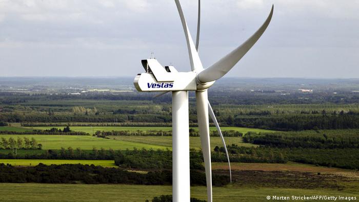 Wind turbine in Denmark 