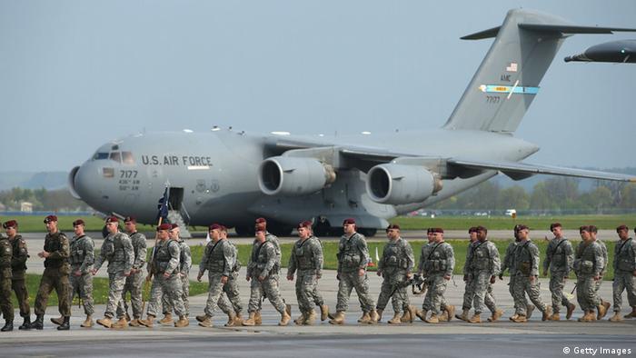 Солдаты США прибыли на учения НАТО в Польше