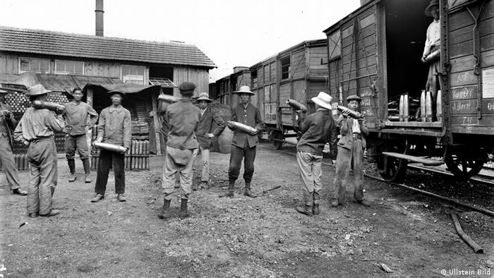 Первая мировая война: китайские рабочие во Франции