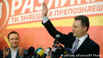 Gruevski 
copyright: AP Photo/Boris Grdanoski
