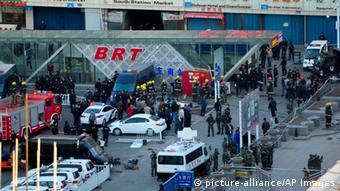Explosion auf Bahnhof in Xinjiang Ürümqi