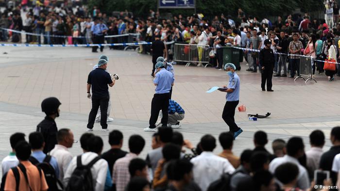 China Guangzhou Messer Attacke Angriff Bahnhof 