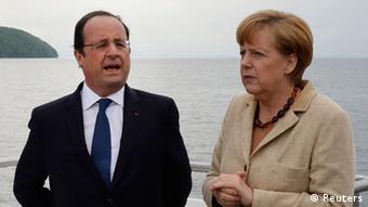 Merkel and Hollande 