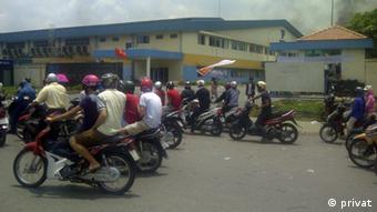 Anti-China-Proteste im Industriegebiet in der Provinz Binh Duong, Vietnam