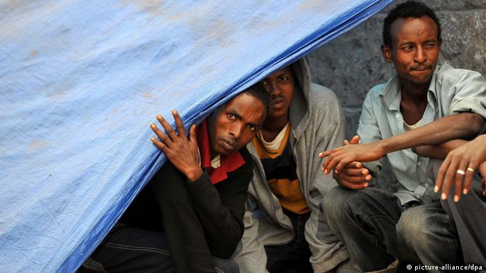 Migrants in Sanaa