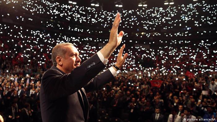 Erdogan in Cologne. (Photo: (Kayhan Ozer - Anadolu Agency)