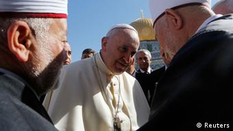 Papa Francis akikutana na Mufti mkuu wa Jerusalem.