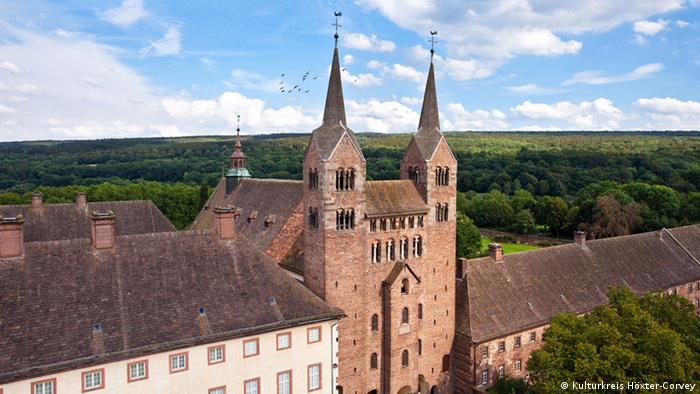 Schloss Kloster Corvey an der Weser