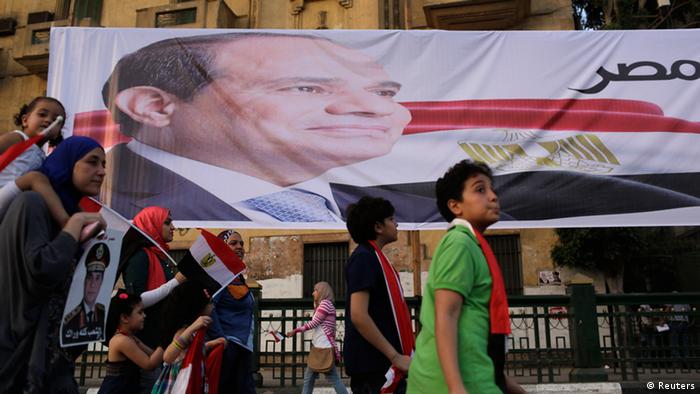 Ägypten Abdel Fattah al-Sisi Präsidentenwahl Bekanntgabe der offiziellen Ergebnisse 03.06.2014