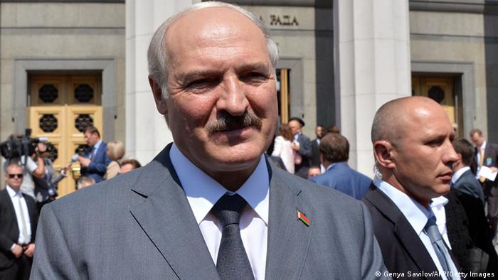 Александр Лукашенко в Киеве на инаугурации президента Украины 