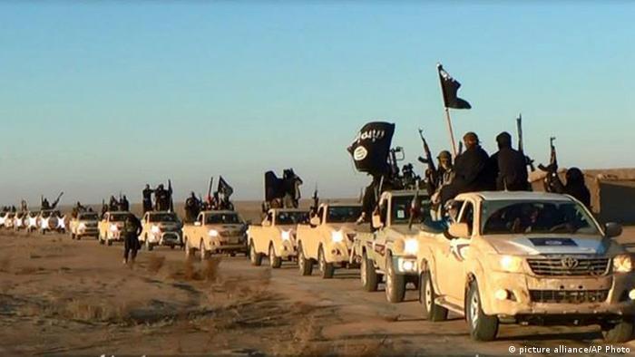 کاروان ستیزه‌جویان داعش در عراق