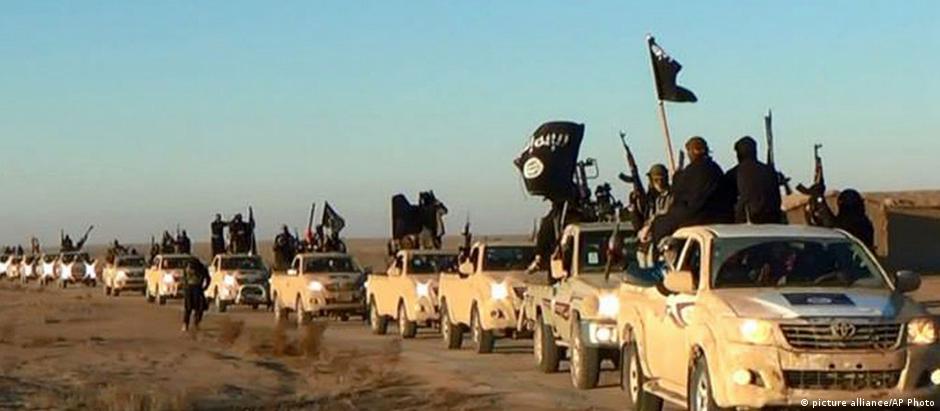 Militantes do "Estado Islâmico" no Iraque