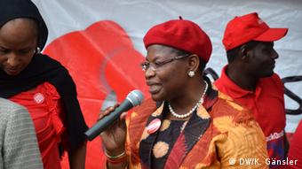 Oby Ezekwesili, an activist with the BringBackOurGirls campaign