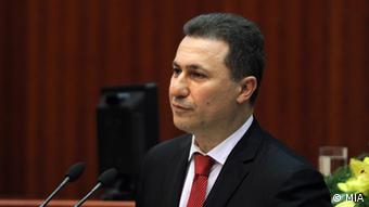 Nikola Gruevski Premierminister Mazedoniens 19.06.2014