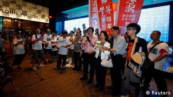 Hongkong Referendum für mehr Demokratie Demonstration 20.06.2014