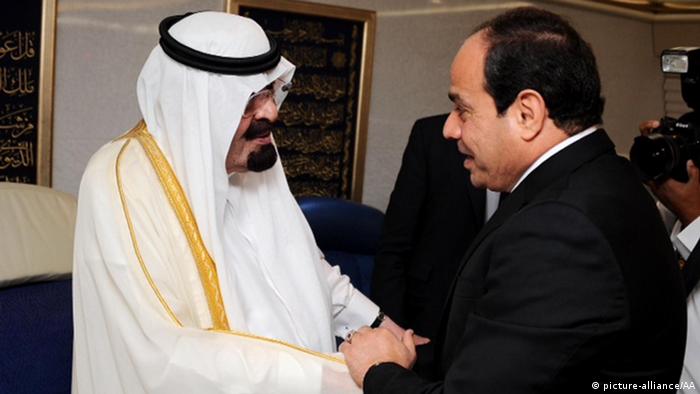 König Abdullah bin Abdulaziz und Präsident Al-Sisi Ägypten 20.06.2014
