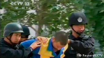 China Uiguren vor Execution 16.06.2014