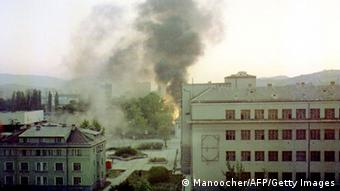 Sarajevo was destroyed during the Bosnian war.