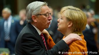 Jean-Claude Juncker & Angela Merkel 18.10.2012